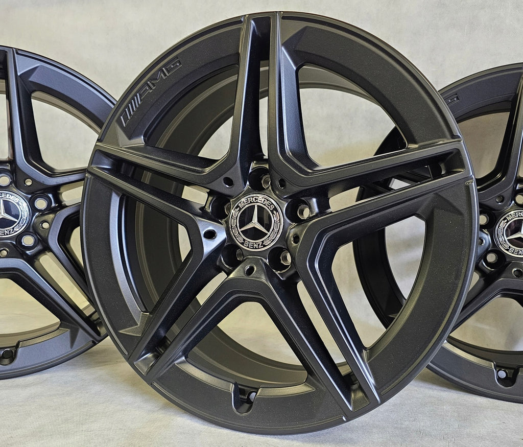 4x Alufelge 18 Zoll 7.5" 5x112 44ET Glanz Graphit A2054019600 Mercedes-Benz Amg