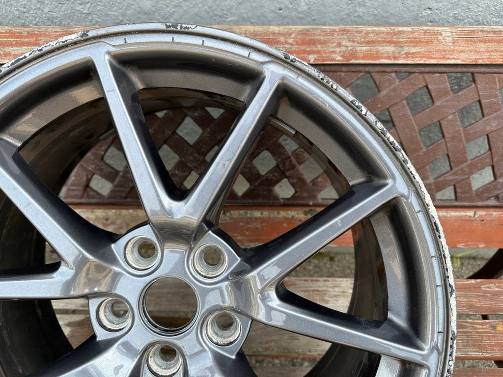 1x Alufelge 18 Zoll 8.5" 5x114.3 40ET Glanz Graphit 1044261-00-A Tesla Model 3 FEL4192309354cm