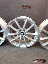 Laden Sie das Bild in den Galerie-Viewer, 4x Alufelge 17 Zoll 7.5" 5x112 27ET Glanz Silber 6868217 BMW Rim Wheel FEL2727811355mn