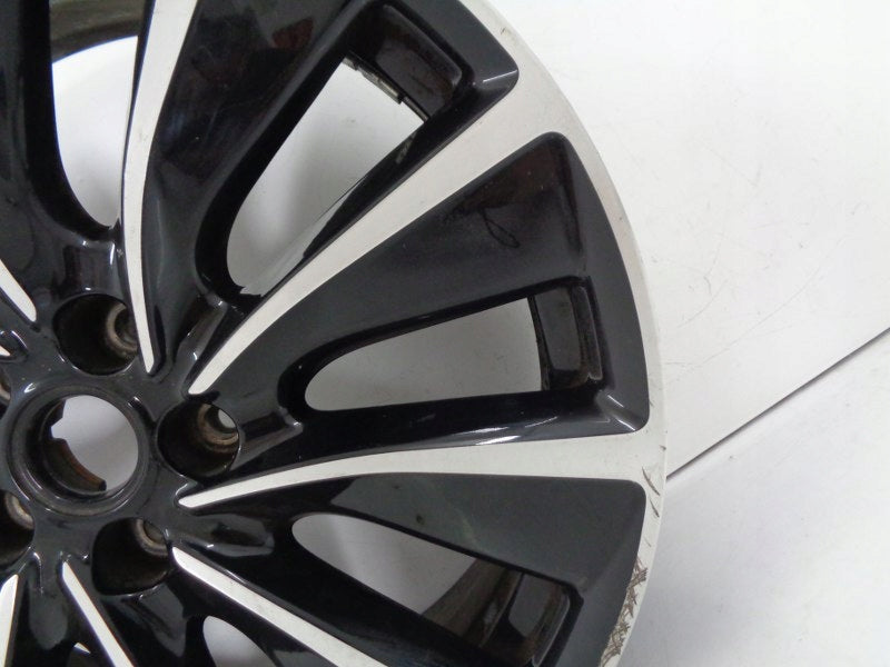 1x Alufelge 19 Zoll 7.0" 5x108 38ET Glanz Schwarz YP00174580 Opel Grandland X