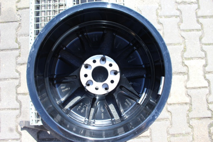 1x Alufelge 17 Zoll 6.5" 5x112 44ET Matt Schwarz A1774011000 Mercedes-Benz W177 FEL6780117693bu