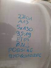 Load image into Gallery viewer, 1x Alufelge 19 Zoll 9.5" 5x130 54ET Glanz Silber 9Y0601025C Porsche Rim Wheel FEL6825522884qx