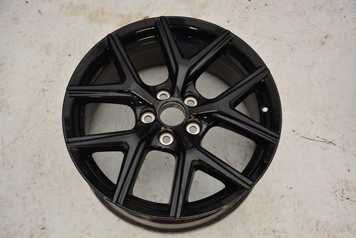 1x Alufelge 18 Zoll 7.5" 5x114.3 45ET Glanz Schwarz Toyota Rav Rim Wheel FEL4342644976yt