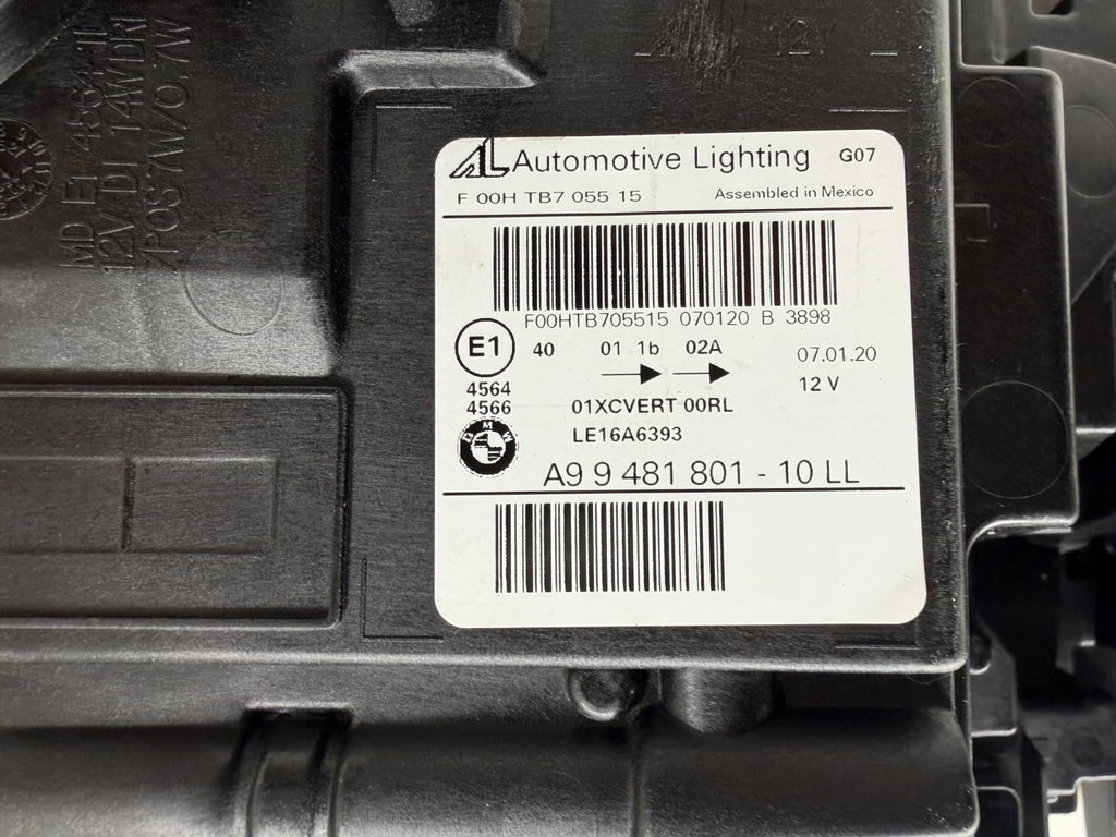 Frontscheinwerfer BMW G07 A99481801-10 Laser Links Scheinwerfer Headlight SCH2342288586yw