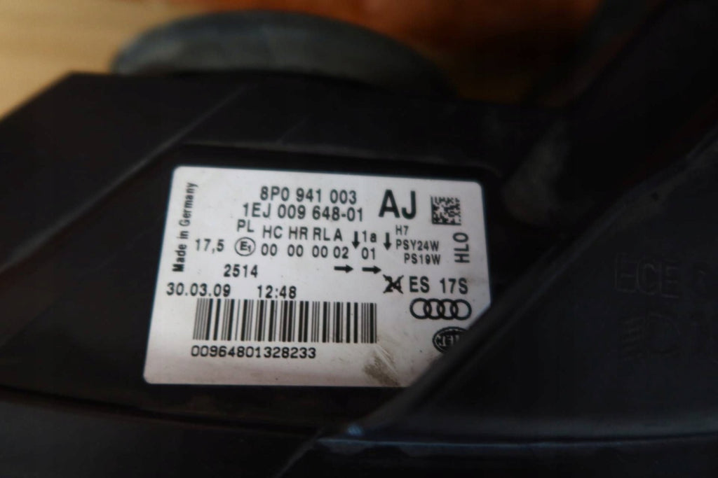 Frontscheinwerfer Audi A3 8P0941003 1EJ00964801 Links Scheinwerfer Headlight SCH2840725157ao