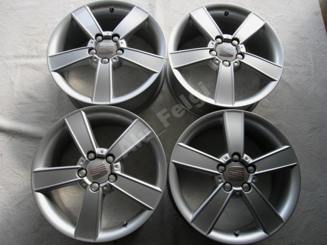 1x Alufelge 17 Zoll 7.0" 5x112 54ET 1P0601025C Seat Rim Wheel