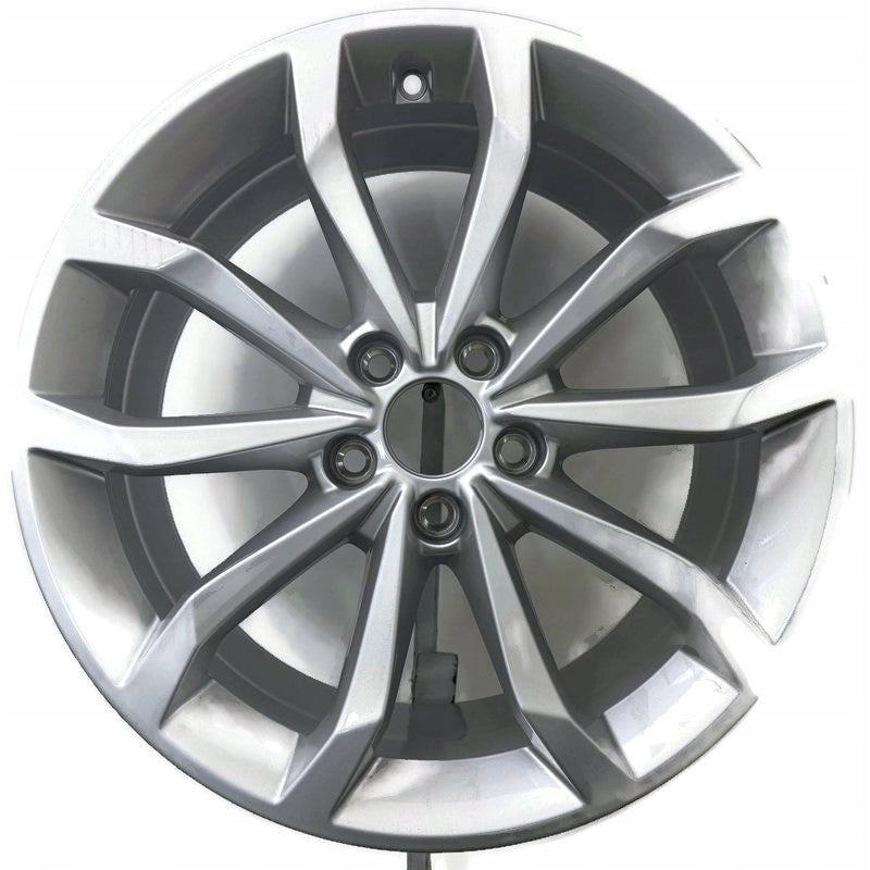 1x Alufelge 18 Zoll 8.0" 5x112 40ET Glanz Silber 8W0601025H Audi Rim Wheel FEL6023413521af