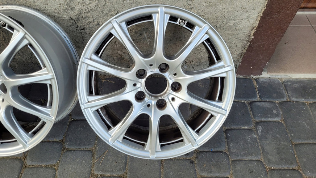 4x Alufelge 16 Zoll 6.5" 5x112 38ET Glanz Silber A2054012400 Mercedes-Benz W205