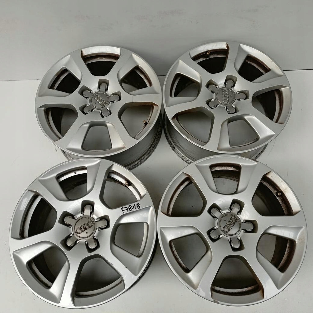 4x Alufelge 16 Zoll 7.5" 5x112 45ET Glanz Silber 8K0601025F Audi A4 B8 Rim Wheel FEL4221595792xq