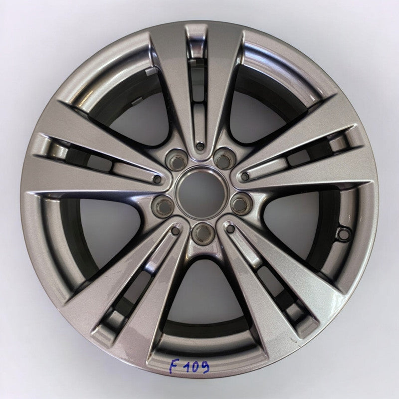 1x Alufelge 17 Zoll 7.5" 5x112 52ET Glanz Silber A2464011400 Mercedes-Benz W246