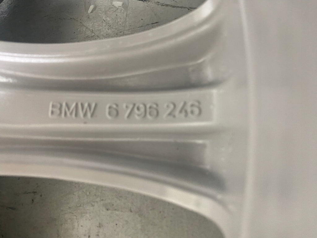 1x Alufelge 18 Zoll 8.0" 5x120 34ET Glanz Silber 6796246 BMW F36 F34 F30 F32