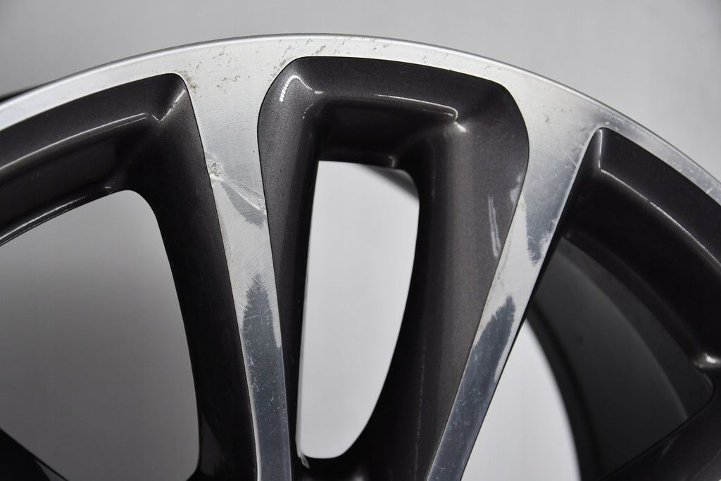 4x Alufelge 18 Zoll 9.0" 5x112 53ET Glanz A2134010400 Mercedes-Benz Mg Rim Wheel