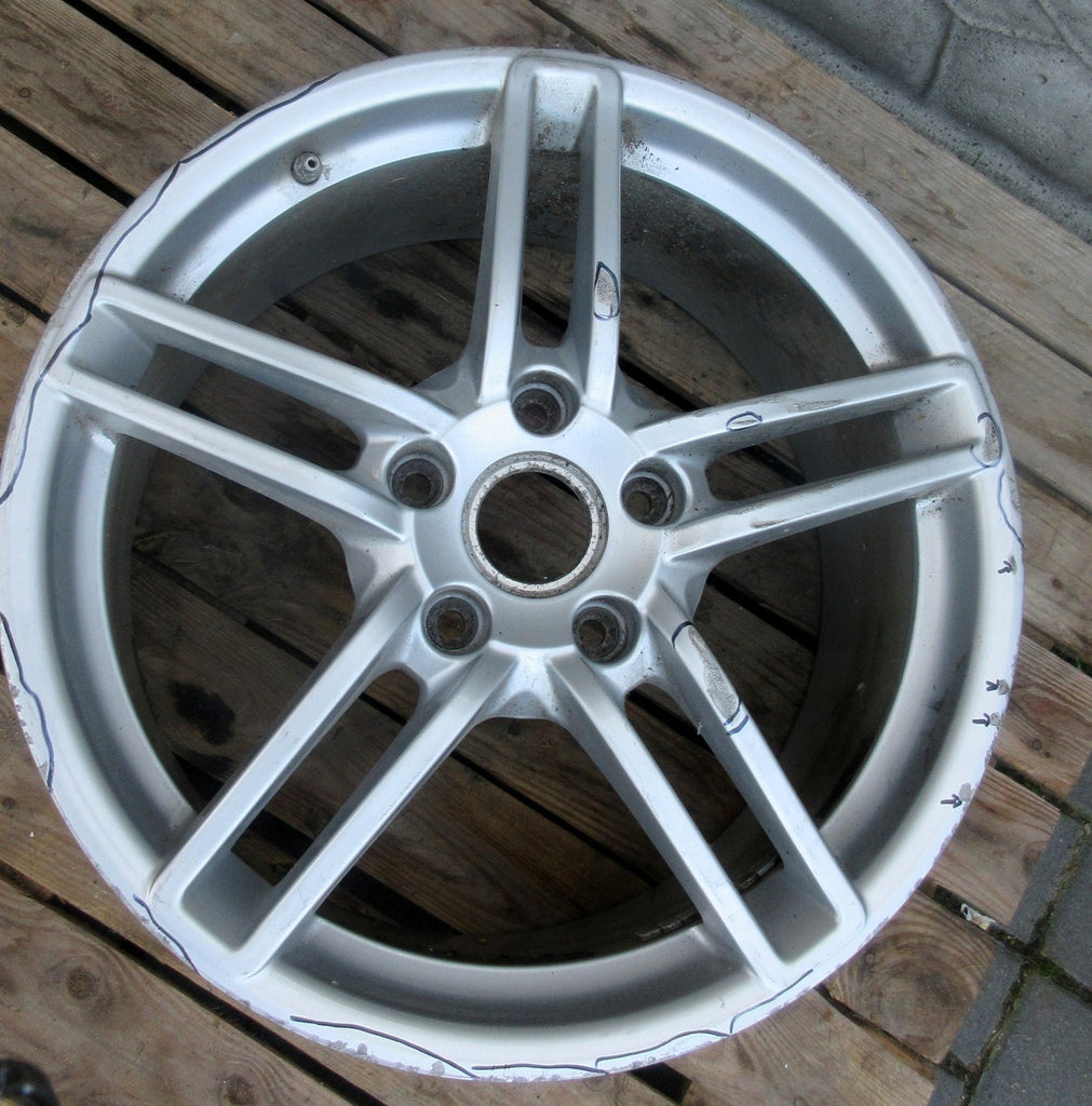 1x Alufelge 19 Zoll 11.0" 5x130 69ET 99136214602 Porsche Rim Wheel