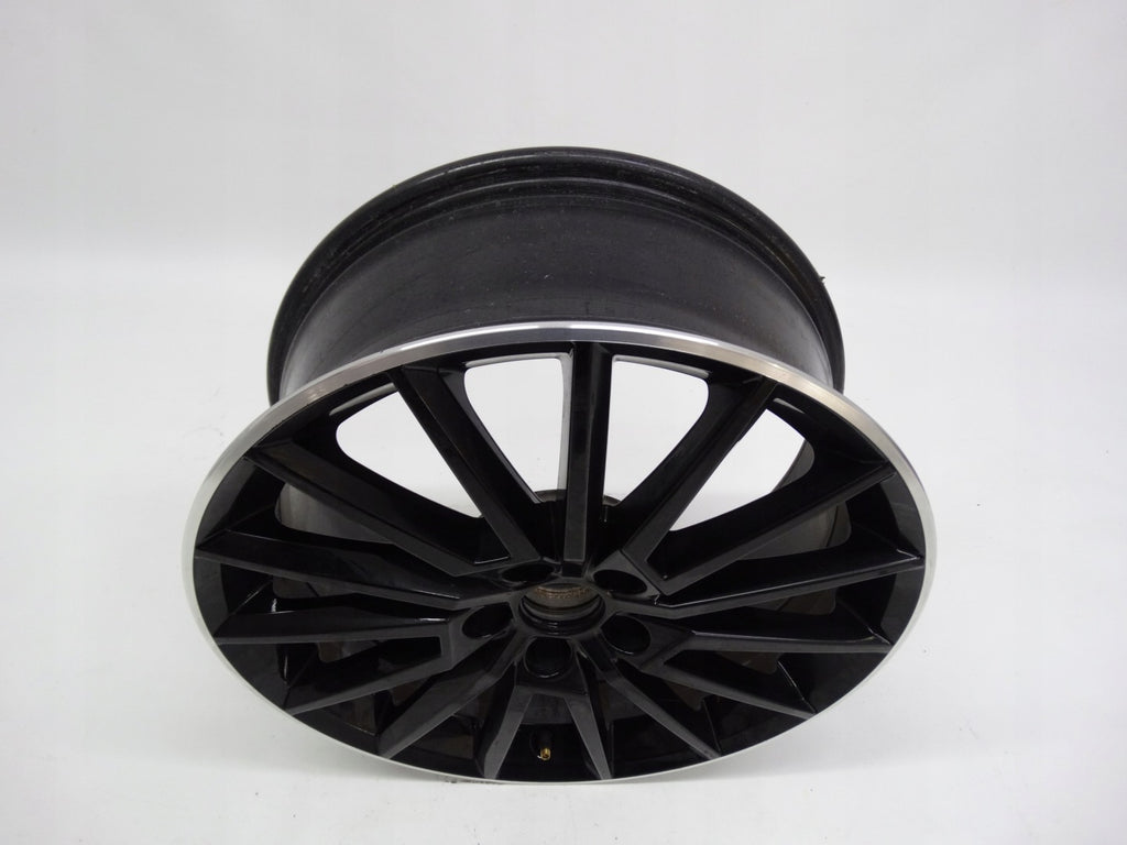 1x Alufelge 17 Zoll 7.0" 5x100 46ET Glanz Schwarz 5JA601025AL Skoda Fabia Rapid FEL4286730672lk