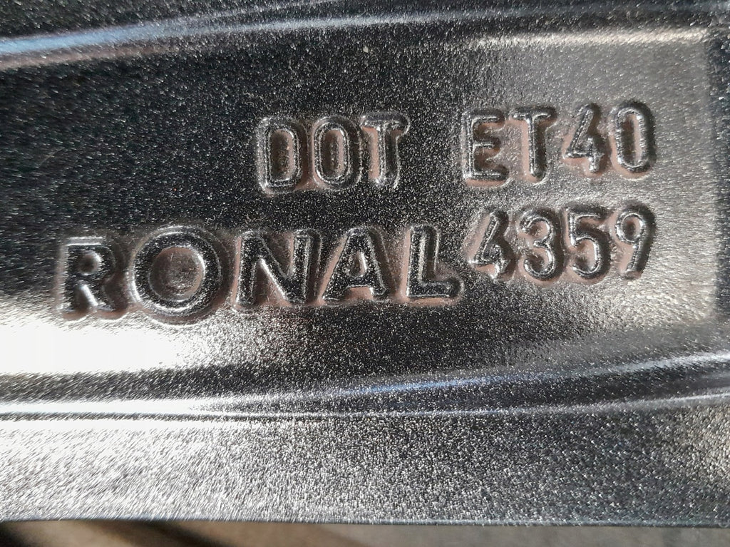 1x Alufelge 18 Zoll 8.0" 5x112 40ET Glanz Grau 8W0601025FJ Audi Rim Wheel FEL5750638832bo