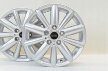 Laden Sie das Bild in den Galerie-Viewer, 4x Alufelge 16 Zoll 5.5" 5x112 46ET Silber 6855117 BMW 4 Mini Rim Wheel FEL2596045660in