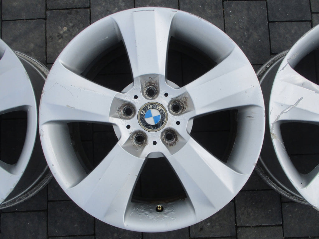 4x Alufelge 18 Zoll 8.0" 5x120 46ET Glanz Silber BMW 4 Rim Wheel FEL8148524245ff