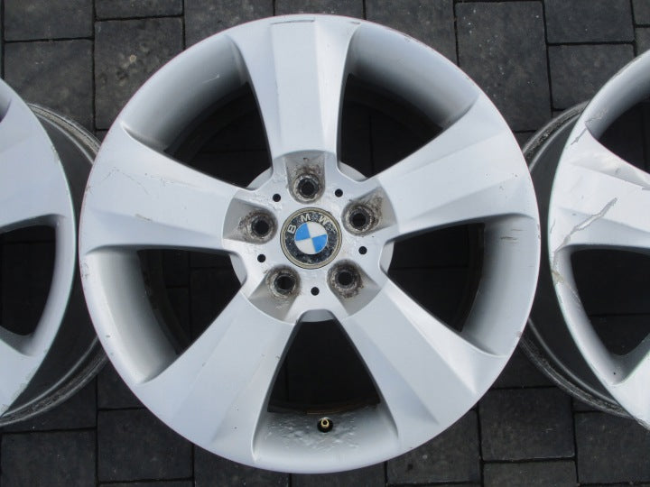 4x Alufelge 18 Zoll 8.0" 5x120 46ET Glanz Silber BMW 4 Rim Wheel FEL8148524245ff