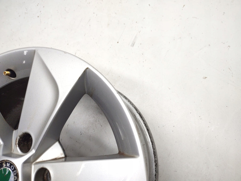 1x Alufelge 16 Zoll 7.0" 5x112 45ET Glanz Silber 5L0601025E Seat I Yeti 5l FEL5317397592gk