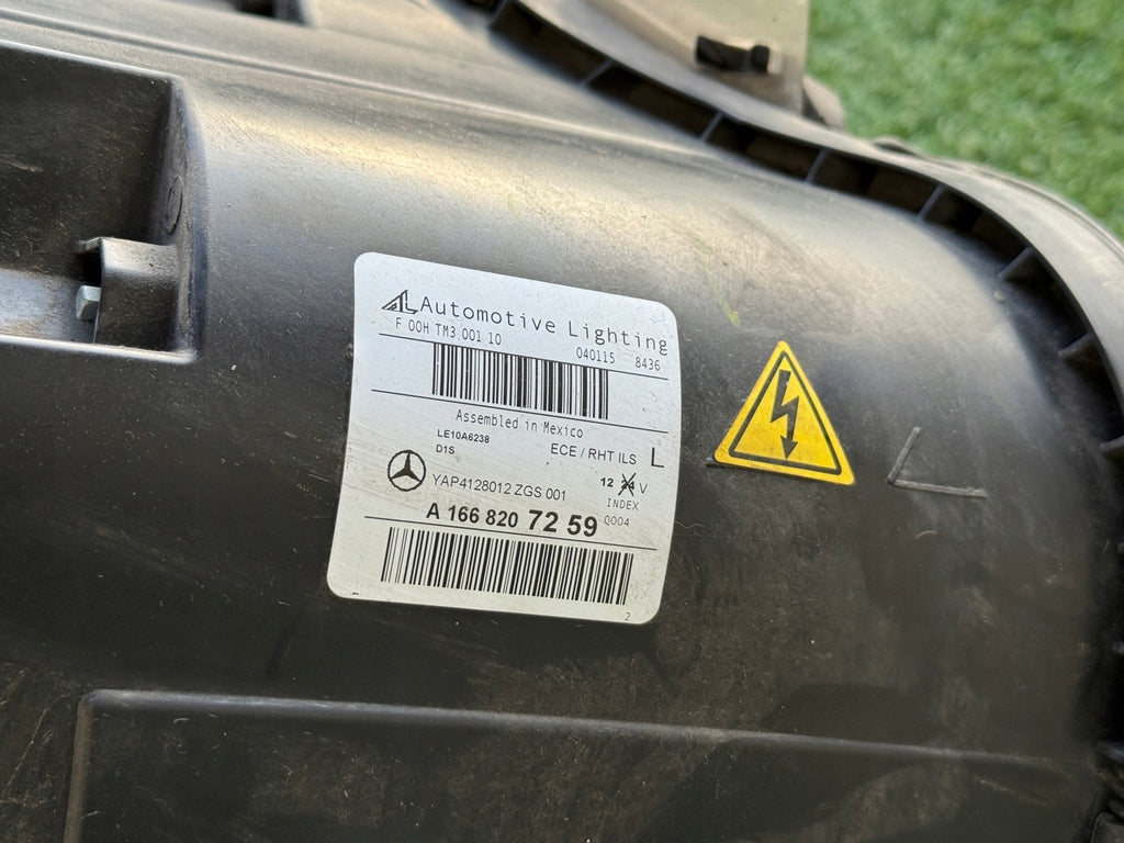 Frontscheinwerfer Mercedes-Benz W166 A1668207259 Links Scheinwerfer Headlight SCH4514618183zt