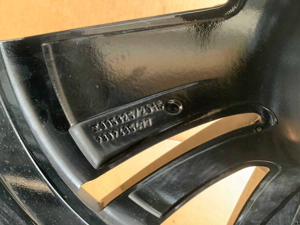 1x Alufelge 19 Zoll 7.0" 5x108 38ET 9809685477 Peugeot Ii Rim Wheel