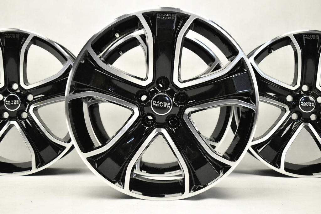 4x Alufelge 20 Zoll 9.5" 5x120 53ET 93HM-1007-BAW Land Rover Range Sport FEL6457272664aw