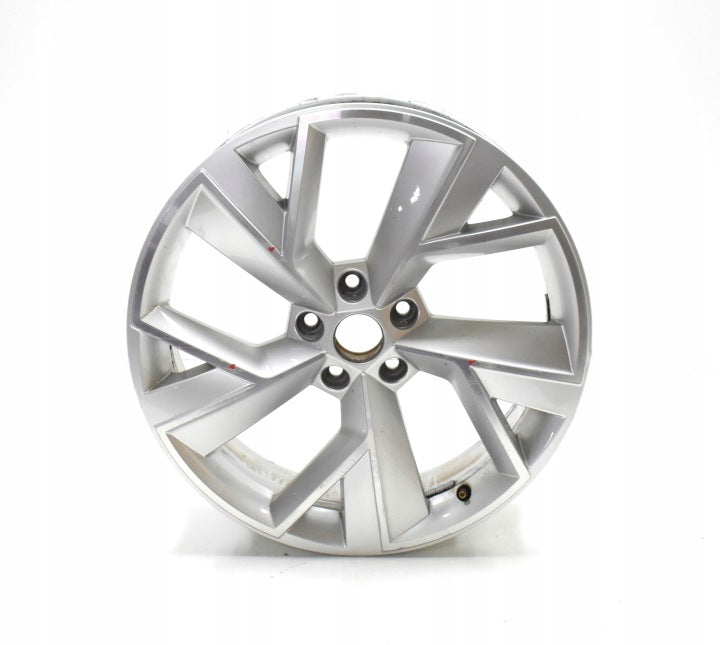 1x Alufelge 19 Zoll 7.0" 5x112 43ET Glanz Schwarz 565601025BF Skoda Kodiaq FEL6410093750au