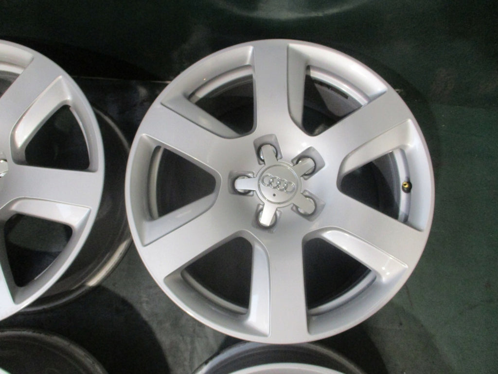 4x Alufelge 17 Zoll 8.0" 5x112 30ET Glanz Silber 4H0601025 Audi Rim Wheel FEL1738515161xp