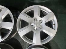 Laden Sie das Bild in den Galerie-Viewer, 4x Alufelge 17 Zoll 8.0" 5x112 30ET Glanz Silber 4H0601025 Audi Rim Wheel FEL1738515161xp
