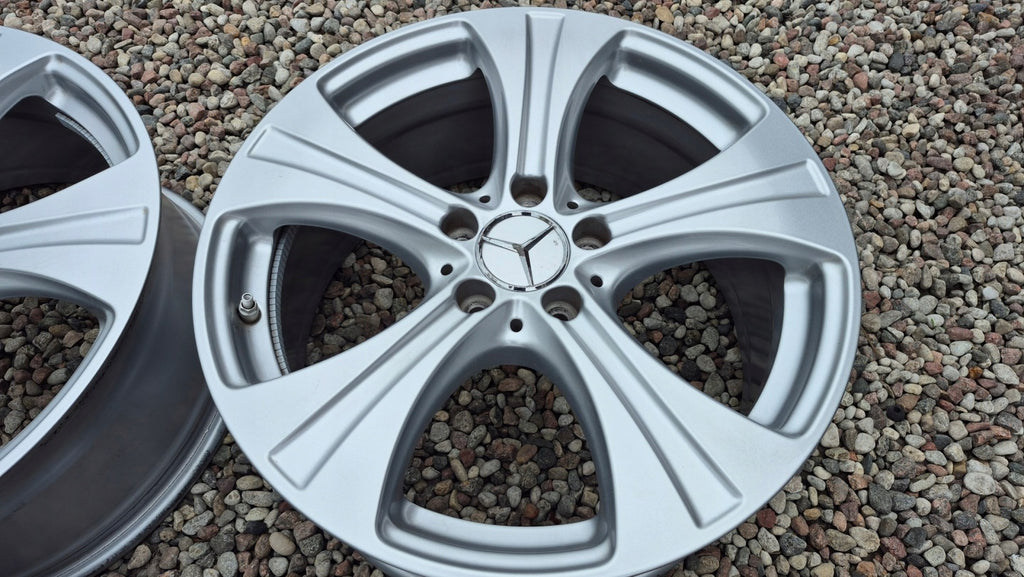 4x Alufelge 18 Zoll 8.0" 5x112 38ET Glanz Silber A2534010800 Mercedes-Benz Glc FEL5359219245ol