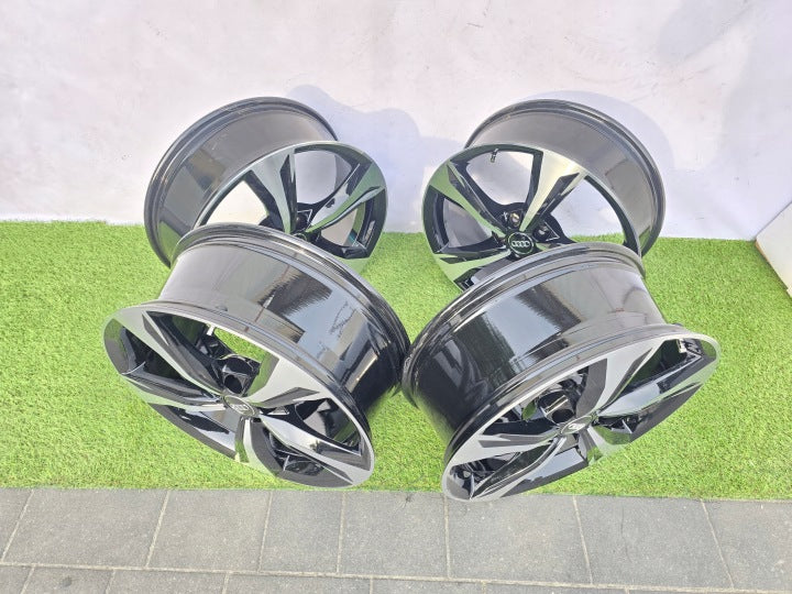 4x Alufelge 19 Zoll 7.0" 5x112 34ET Glanz Schwarz 80A601025K Audi Q5 Rim Wheel FEL8965011367sx