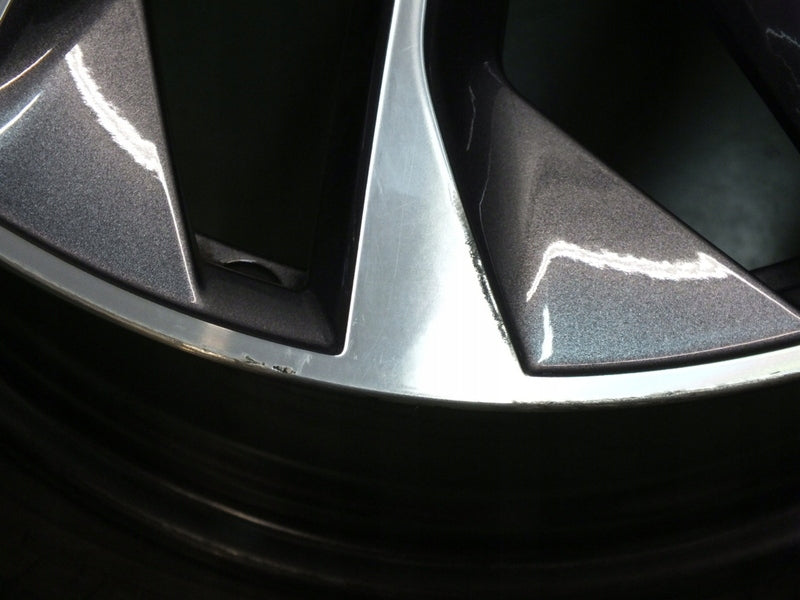1x Alufelge 17 Zoll 7.0" 5x112 45ET Glanz Graphit 57A601025AB Mg Karoq Rim Wheel FEL8871195323kz