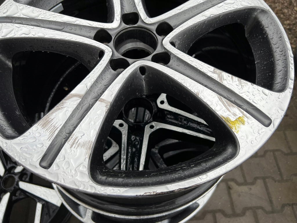 1x Alufelge 18 Zoll 8.0" 5x112 43ET Glanz A2134011400 Mercedes-Benz W213