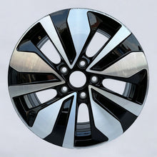 Load image into Gallery viewer, 1x Alufelge 16 Zoll 7.0&quot; 5x112 48ET Glanz Schwarz 5H0601025AG VW Golf Viii