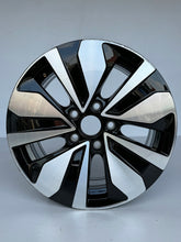 Load image into Gallery viewer, 1x Alufelge 16 Zoll 7.0&quot; 5x112 48ET Glanz Schwarz 5H0601025AG VW Golf Viii