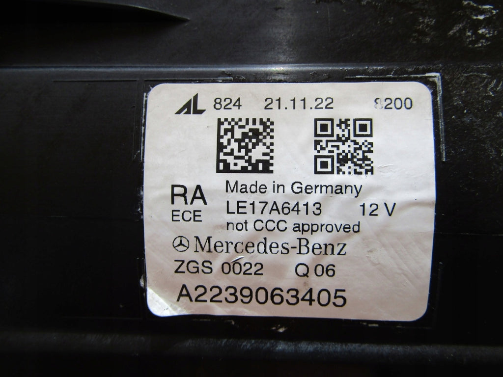 Frontscheinwerfer Mercedes-Benz W223 A2239063405 LED Rechts Headlight SCH2524443254rt