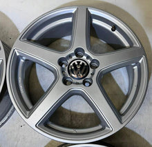 Load image into Gallery viewer, 4x Alufelge 17 Zoll 7.5" 5x112 47ET Silber Rim Wheel FEL2332177484rf