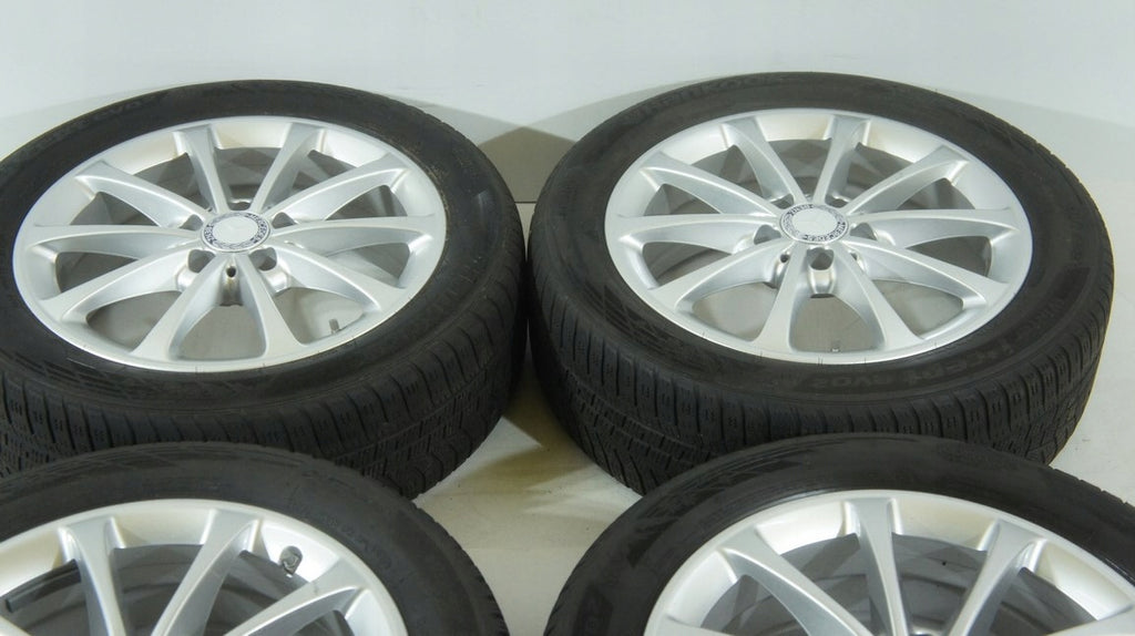 4x Alufelge 17 Zoll 6.5" 5x112 44ET Glanz Silber A1774010300 Mercedes-Benz FEL5880902394uc