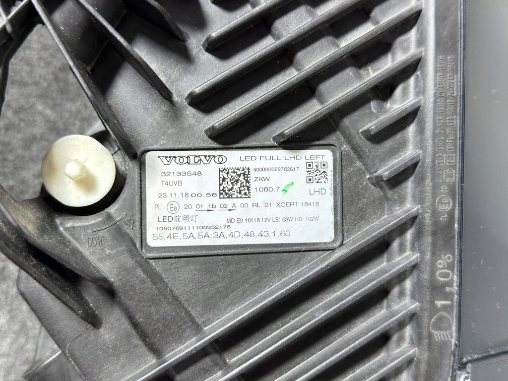 Frontscheinwerfer Volvo Xc60 II 32133548 Full LED Links Scheinwerfer Headlight SCH2452466215cy