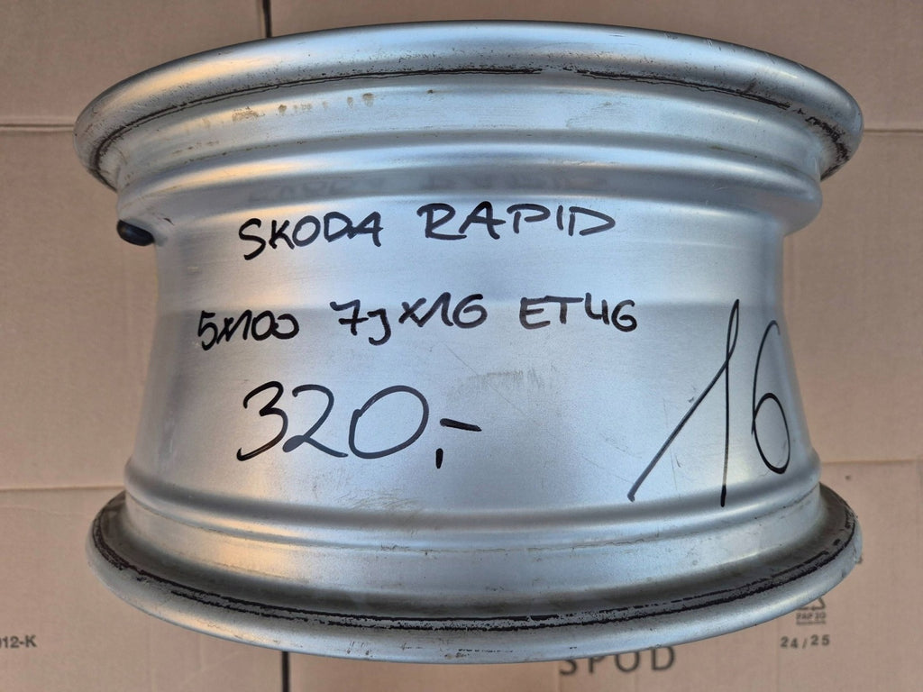 1x Alufelge 18 Zoll 7.0" 5x100 46ET 5JA601025B- Skoda Fabia I Rim Wheel FEL1549328629lr