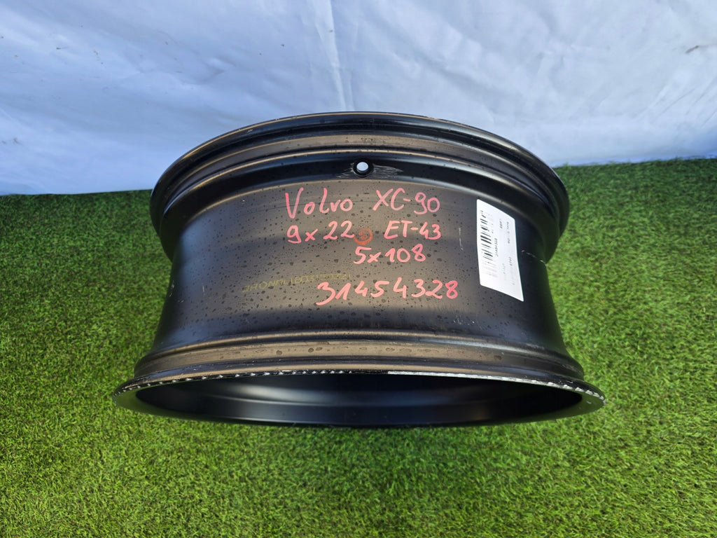 1x Alufelge 22 Zoll 9.0" 5x108 43ET 31454328 Volvo Xc90 Xc60 Ii Rim Wheel FEL4696287797ip