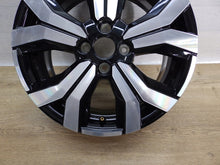 Laden Sie das Bild in den Galerie-Viewer, 1x Alufelge 16 Zoll 6.5" 4x100 45ET Glanz Schwarz 403004026R Dacia Sandero III I FEL3263172140by