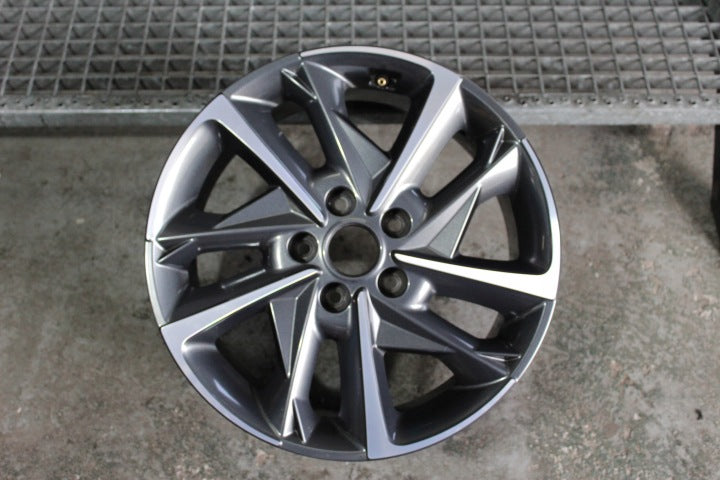 1x Alufelge 17 Zoll 7.0" 5x114.3 53ET Glanz Grau 52910-G4700 Hyundai I30 Iii FEL4025087337lg