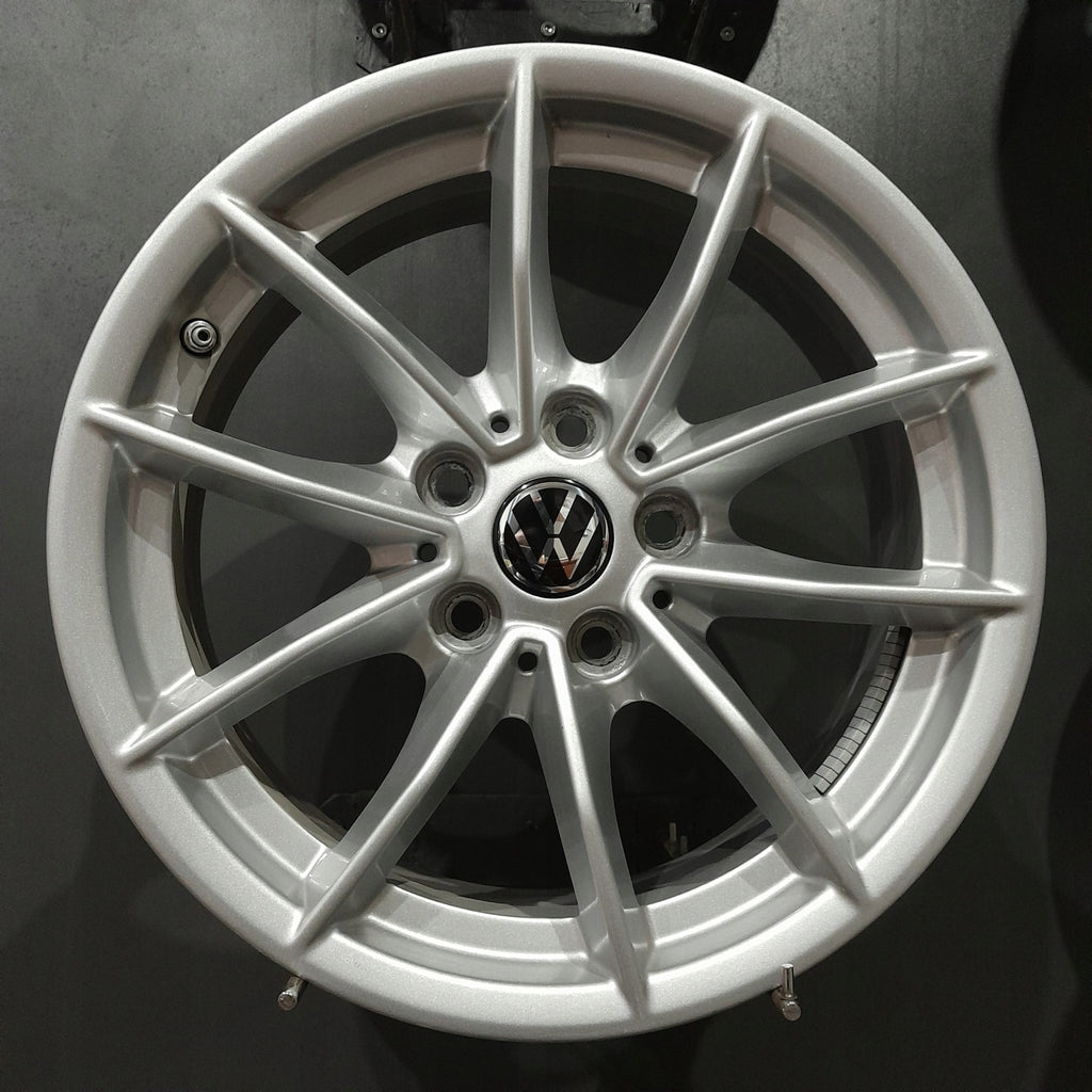 4x Alufelge 16 Zoll 6.5" 5x112 22ET 6876921-F605263 Audi I Rim Wheel FEL4859831547bh