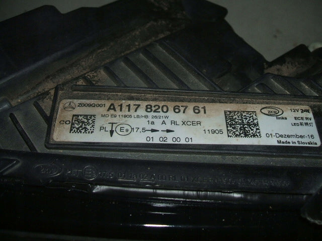 Frontscheinwerfer Mercedes-Benz Cla A1178206761 602227568 Full LED Links SCH1367788087yq
