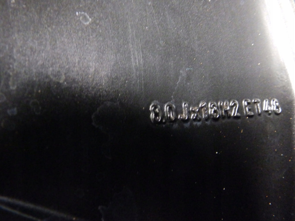 1x Alufelge 18 Zoll 8.0" 5x112 48ET Glanz Schwarz 5C0601025AK VW New Beetle