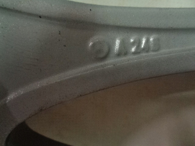 4x Alufelge 16 Zoll 6.5" 5x112 49ET Glanz Silber A2464010800 Mercedes-Benz FEL3829578498lg