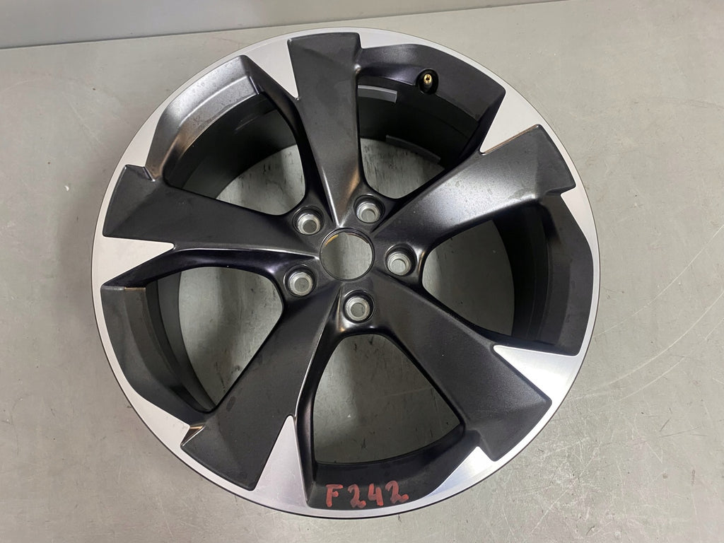 1x Alufelge 18 Zoll 7.5" 5x112 46ET Glanz Schwarz 5FA601025 Seat Leon Rim Wheel