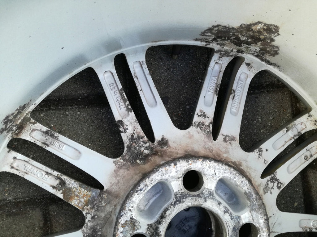 1x Alufelge 16 Zoll 7.0" 4x100 45ET AM300185 Toyota Yaris Rim Wheel