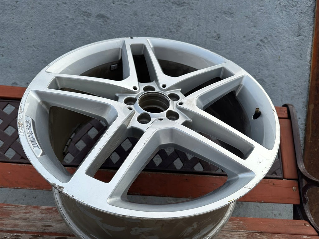 1x Alufelge 20 Zoll 9.5" 5x112 57ET A2044016702 Mercedes-Benz Amg Rim Wheel FEL9149578736tx